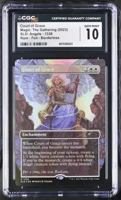 COURT OF GRACE Secret Lair Foil Angels CGC 10 MTG [Nostalgium] - Image 1