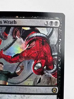 Villainous Wrath #74 - MTG Marvel’s Spider-Man - Foil Rare Destroy All Creatures - Image 4