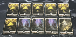 Full Art Swamp X10 Mix Battle for Zendikar MTG Magic the Gathering - Image 1