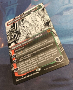Lukka, Bound to Ruin Borderless - Phyrexia: All Will Be One - NM (see pics) MTG - Image 3