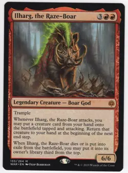 Ilharg, the Raze-Boar - NM - War of the Spark - Magic the Gathering - Image 1