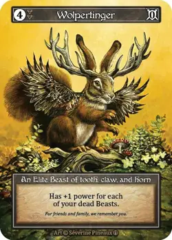 Wolpertinger (FOIL) - Sorcery Arthurian Legends - Elite - Image 1