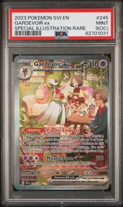 PSA 9(OC) 2023 Pokemon SVI EN Gardevoir ex Special Illustration Rare #245 Mint - Image 1