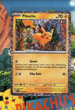Pokemon TCG Pikachu McDonald's Promos 2023 006/015 Holo NM/M - Image 1