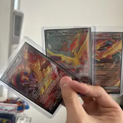 Pokemon TCG Team Rockets Moltres EX Destined Rivals PROMO TRIO - Image 1