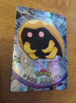 2000 Topps [Spectra] Chrome Pokemon KABUTO #140 NM/Mint - Image 1