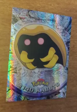 2000 Topps [Spectra] Chrome Pokemon KABUTO #140 NM/Mint - Image 5