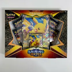 2021 Pokemon Shining Fates Pikachu V Box x4 Complete Charizard Pack Art *Sealed* 820650828690 - Image 1