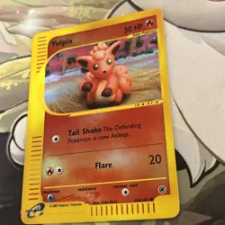 Pokemon Vulpix Reverse Holo E Reader 136/165 Vintage Holo Expedition NM holo - Image 2