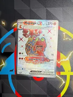 Magcargo ex 191/167 Ultra Rare Pokemon Twilight Masquerade Near Mint English - Image 1