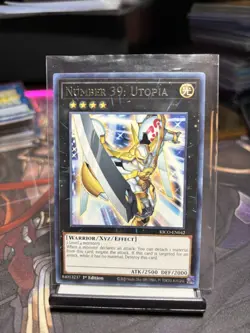 Yu-Gi-Oh! Number 39: Utopia 1st Ed. KICO-EN042 Rare NM/LP x1 - Image 1