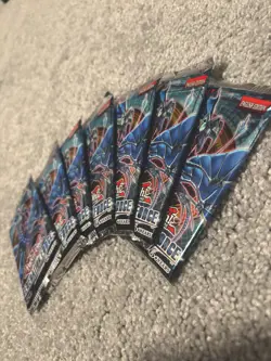 Yu-Gi-Oh! Legendary Collection 5D’s 8 Sealed Mega Packs LC5D Synchro Boosters - Image 1