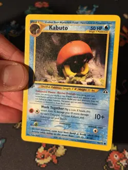 Pokemon Card Kabuto 56/75 Neo Discovery FIRST EDITION - (LP+) - Image 2