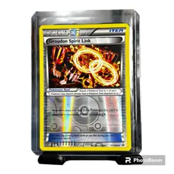 Groudon Spirit Link #131/160 XY Primal Clash Pokemon Reverse Holo Uncommon Card - Image 1