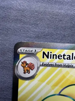 Pokemon TCG Ninetales Ex Ultra Rare Card 186/165 SV: 151 (Near Mint) EN - Image 2
