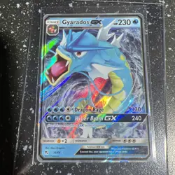 ULTRA RARE Gyarados GX 16/68 Pokemon Sun & Moon Hidden Fates Holo Foil - NM C48 - Image 1