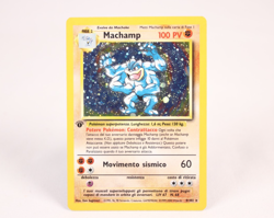 TCG Carta Pokemon Machamp Holo ITA 8 / 102 Set Base Prima edizione - Image 2