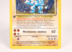TCG Carta Pokemon Machamp Holo ITA 8 / 102 Set Base Prima edizione - Image 5