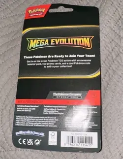 2× Pokemon TCG- Mega Evolution Checklane Bliser Booster Lycanrock Wailord NEW - Image 4