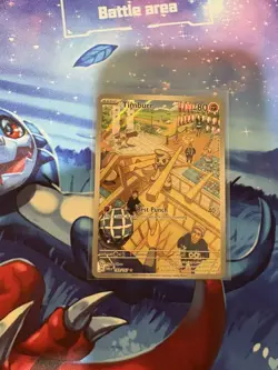 Timburr 183/167 Pokemon TCG SV06: Twilight Masquerade Illustration Rare NM - Image 1