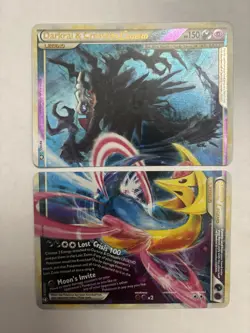 Darkrai & Cresselia Top and Bottom 99/102 + 100/102 Legend Triumphant Pokemon - Image 2