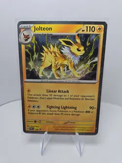 Jolteon #169 Cosmos Holo Black Star Promo Prismatic Evolutions Pokemon 169 NM - Image 1