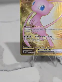 Pokemon TCG Mew EX #205/165 Scarlet & Violet 151 Gold Hyper Rare - NM - Image 3