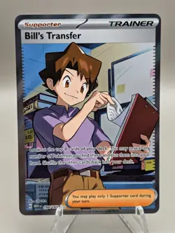 Pokemon TCG Bill's Transfer #194/165 Scarlet & Violet 151 NM Condition - Image 1