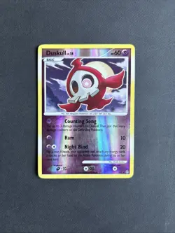 Pokemon TCG Duskull SH2 Reverse Holo Rare D&P Stormfront - SECRET RARE - LP - Image 1