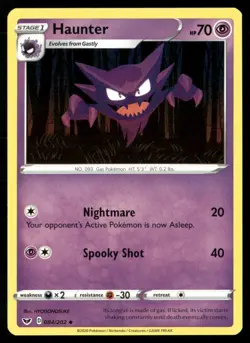 2020 Sword & Shield Haunter Stage 1/Uncommon #84 - Image 1