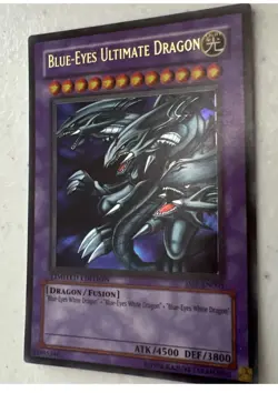 🔥 Yugioh Blue-Eyes Ultimate Dragon JMP-EN005 SECRET RARE NEAR MINT KAIBA - Image 3