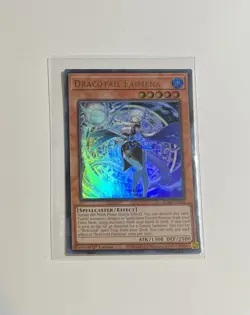 Yu-Gi-Oh! Dracotail Faimena #JUSH-EN002 Ultra Rare 1st Edition (NM) - Image 1