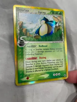 Snorlax 10/101 Delta Species Holo Card Rare 2006 Pokemon TCG NM - Image 2