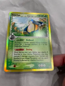 Snorlax 10/101 Delta Species Holo Card Rare 2006 Pokemon TCG NM - Image 3