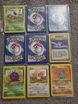 Pokemon Cards (TCG) 1999 Jungle Set - Uncommon, Common, Trainers - 111 Cards - Image 4