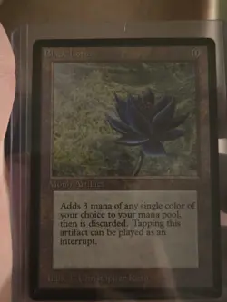 Magic the Gathering Black Lotus Card Mint Condition - Image 4