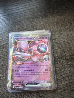 Pokemon TCG Team Rockets Mewtwo EX Double Rare Card 081/182 Destined Rivals - Image 1