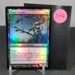 Magic the Gathering TCG: Plague Stinger Playset, WPN/Gateway Promos, Lot of 4 #4 - Image 5