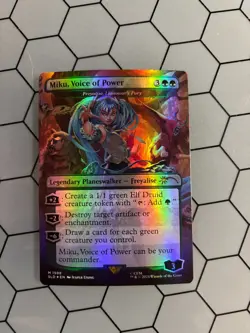 MTG | Secret Lair | Miku, Voice of Power (1598) EN | 🌈🌟Rainbow Foil 🌟🌈 - Image 1