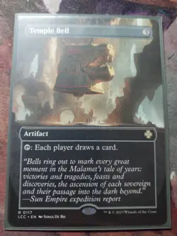 Temple Bell (Borderless) Commander: The Lost Caverns of Ixalan Regular - Image 1