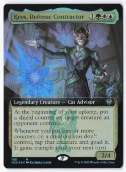 Kros, Defense Contractor (Extended Art) M Commander: Streets of New Capenna 105 - Image 1