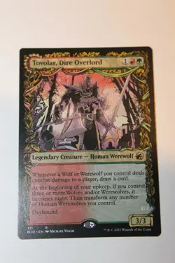 MTG Tovolar Dire Overlord x1- Showcase-Innistrad Midnight Hunt-Pack Fresh - Image 1