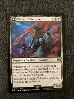 Magic The Gathering MTG - Vincent Valentine - Final Fantasy - Image 1