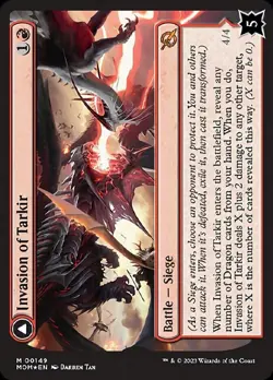 Invasion of Tarkir // Defiant Thundermaw [March of the Machine] Magic MTG - Image 1