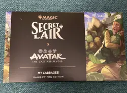 MTG Secret Lair Avatar The Last Airbender My Cabbages! Foil Edition - Image 1