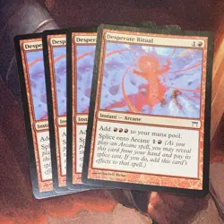 Desperate Ritual X4 Mtg Champions Of Kamigawa Nm - Image 1