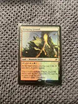 Stomping Ground (Foil) - MTG Edge Of Eternities - Image 1