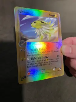 Jolteon 6/100 Sandstorm Reverse Holo Pokemon TCG ereader LP - Image 2