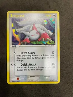 Zangoose Ex Emerald Reverse Holo Stamped 21/106 NM Pokemon TCG - Image 1