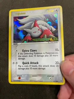 Zangoose Ex Emerald Reverse Holo Stamped 21/106 NM Pokemon TCG - Image 2
